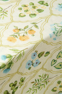 Eden Peach Linen Table Cover