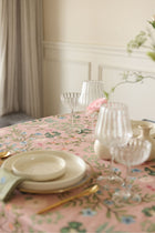 Valley Rose Linen Table Cover