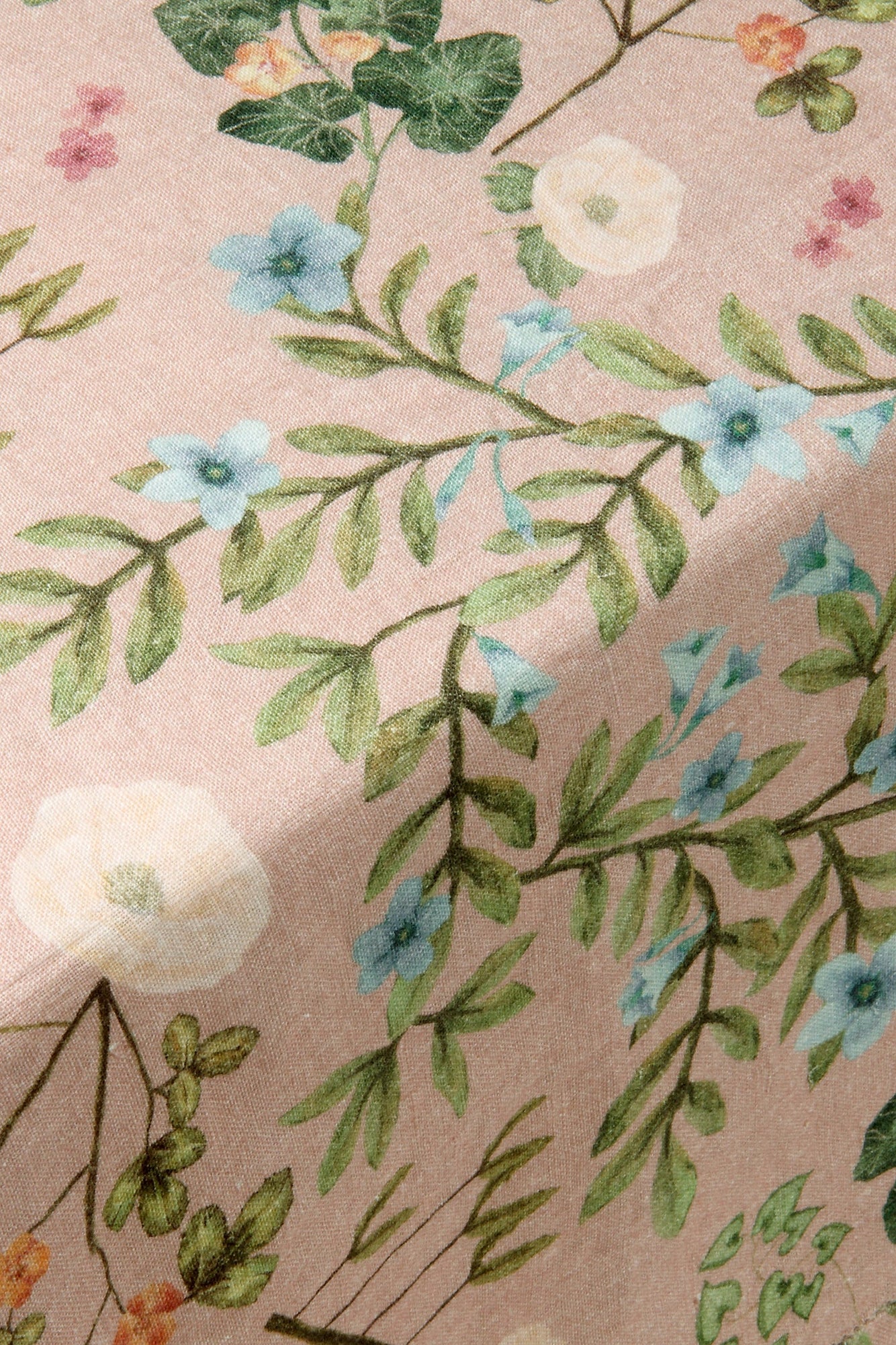 Valley Rose Linen Table Cover