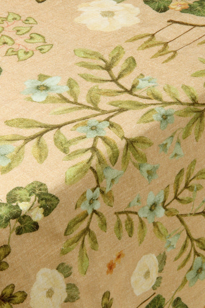 Valley Peach Linen Table Cover
