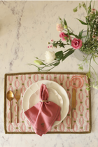 Poppy Soft Pink Table Mats-Set of 2