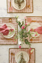 Poppy Soft Pink Table Mats-Set of 2
