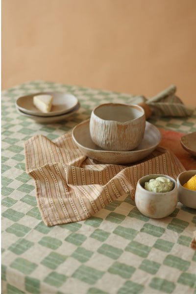 River Apricot Table Napkins-Set of 6