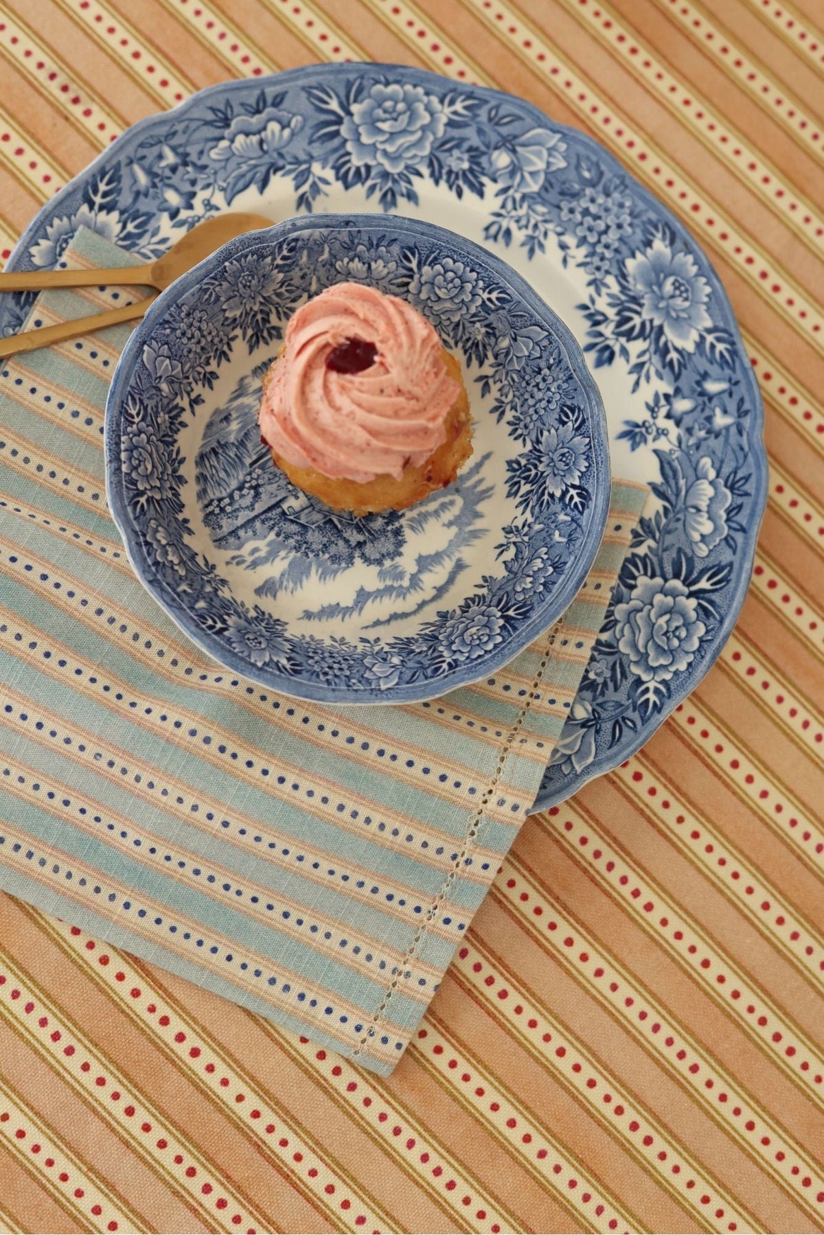 River Soft Blue Table Napkins-Set of 6