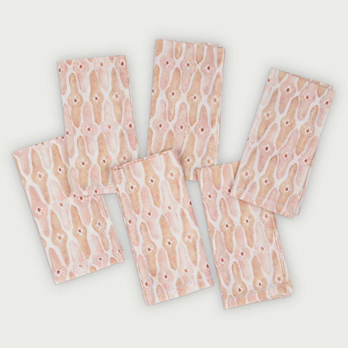 Mosaic Blush Gift Box-Napkins & Napkin Rings