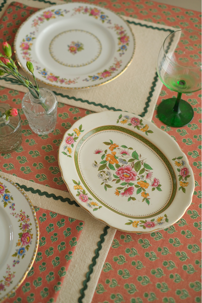 Clara Eucalyptus Cotton Table Mats-Set of 2