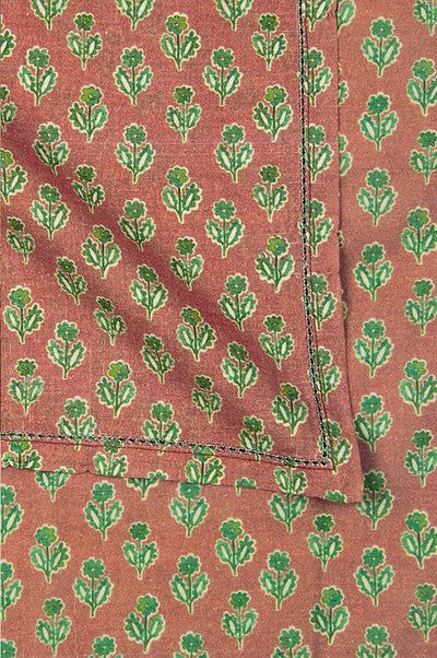 Viola Terracotta Cotton Table Napkins-Set of 6