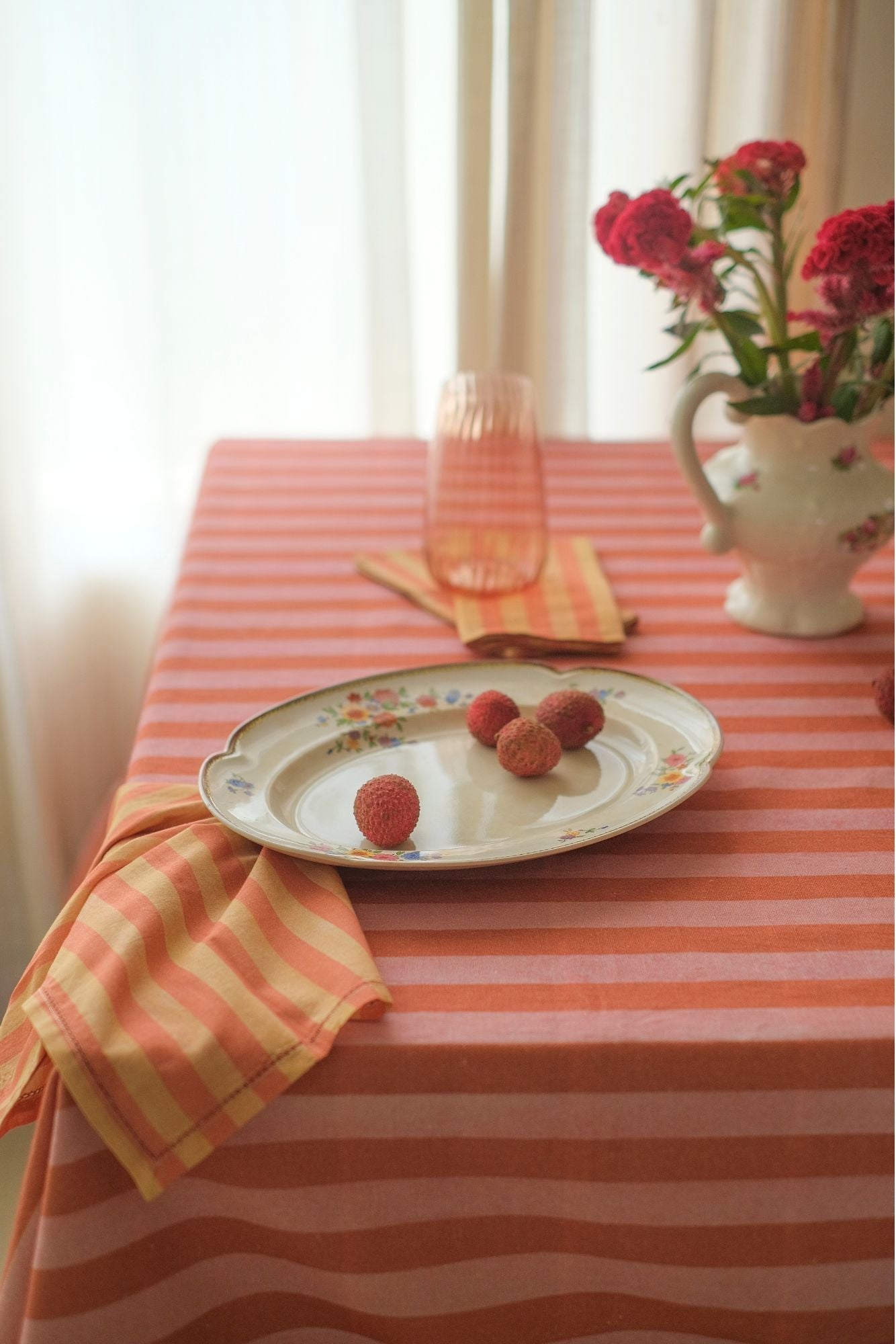 Linea Amber Cotton Table Napkins-Set of 6