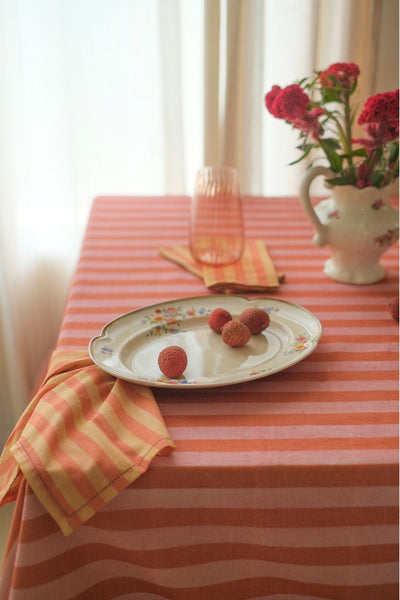 Linea Amber Cotton Table Napkins-Set of 6