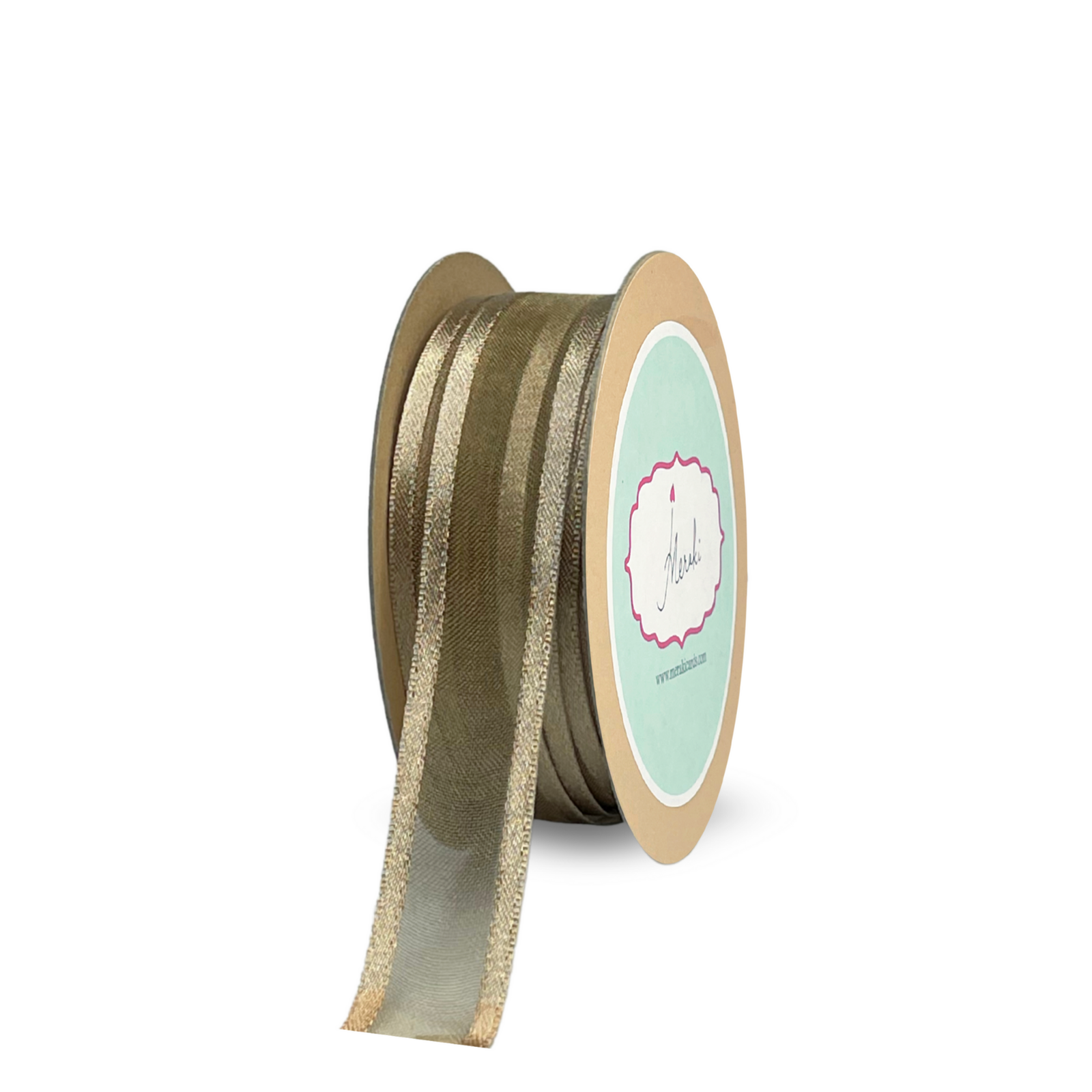 Sheer Ribbon With Satin Edge