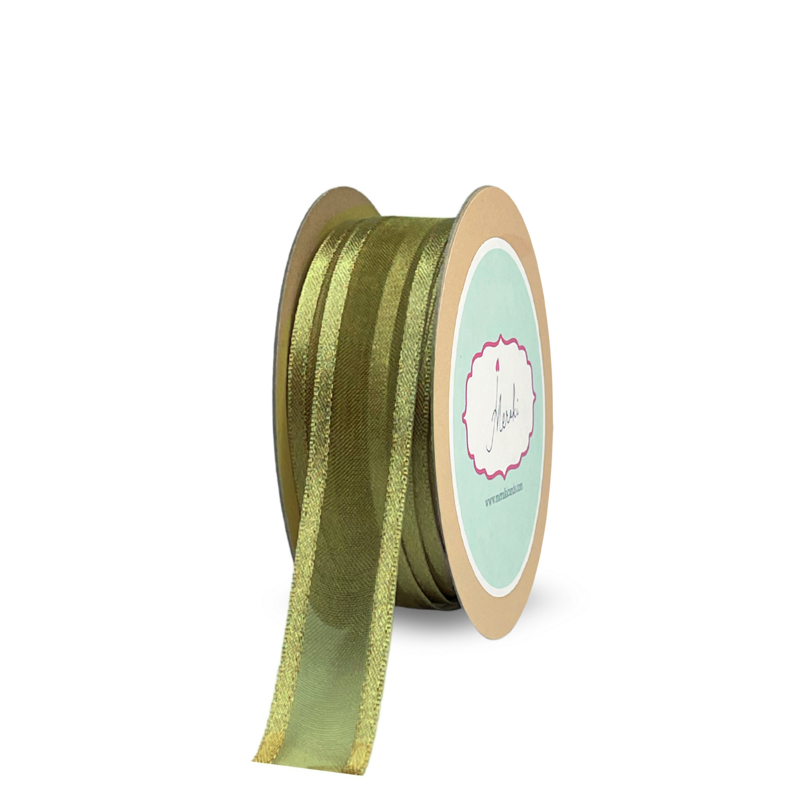 Sheer Ribbon With Satin Edge