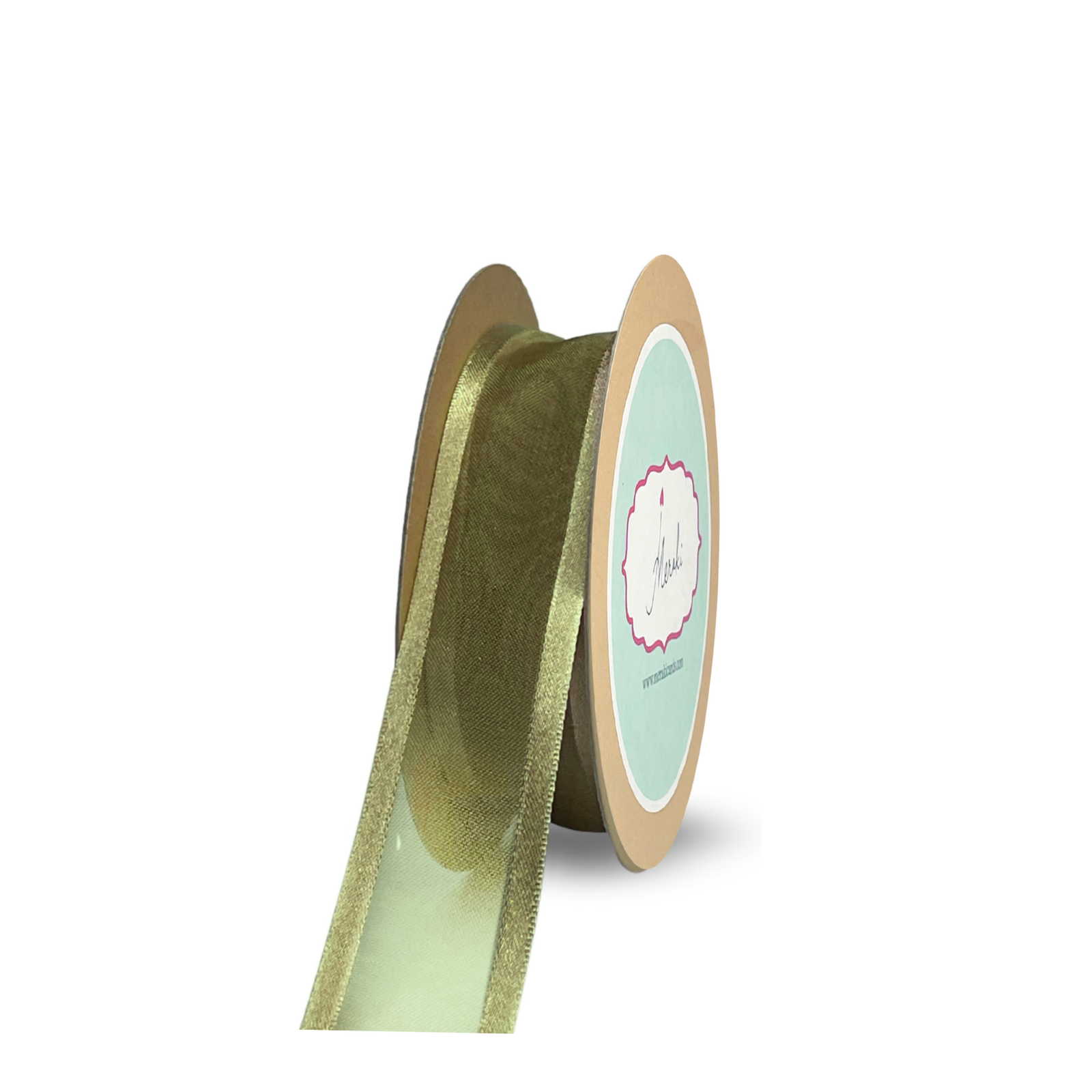 Sheer Ribbon With Satin Edge
