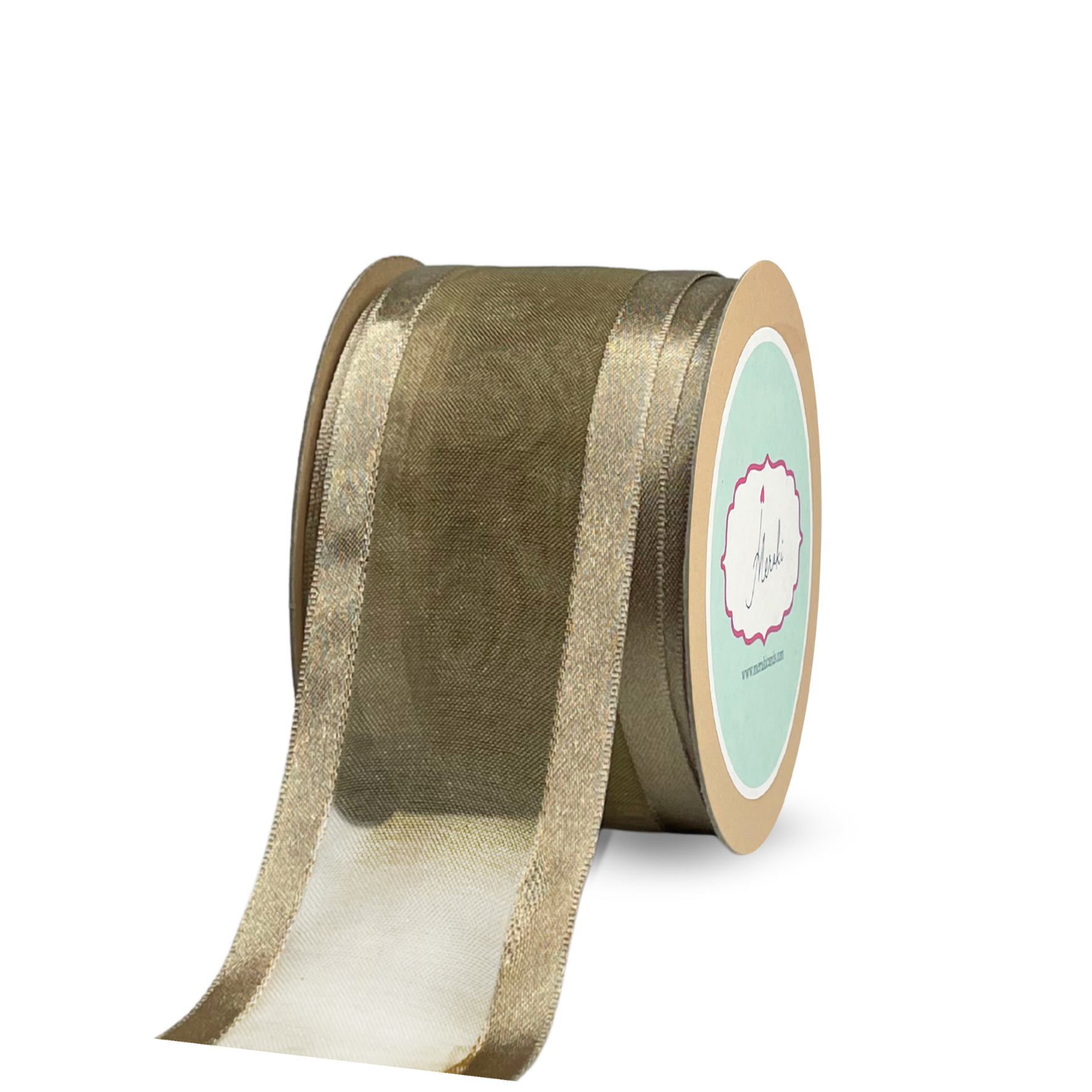 Sheer Ribbon With Satin Edge