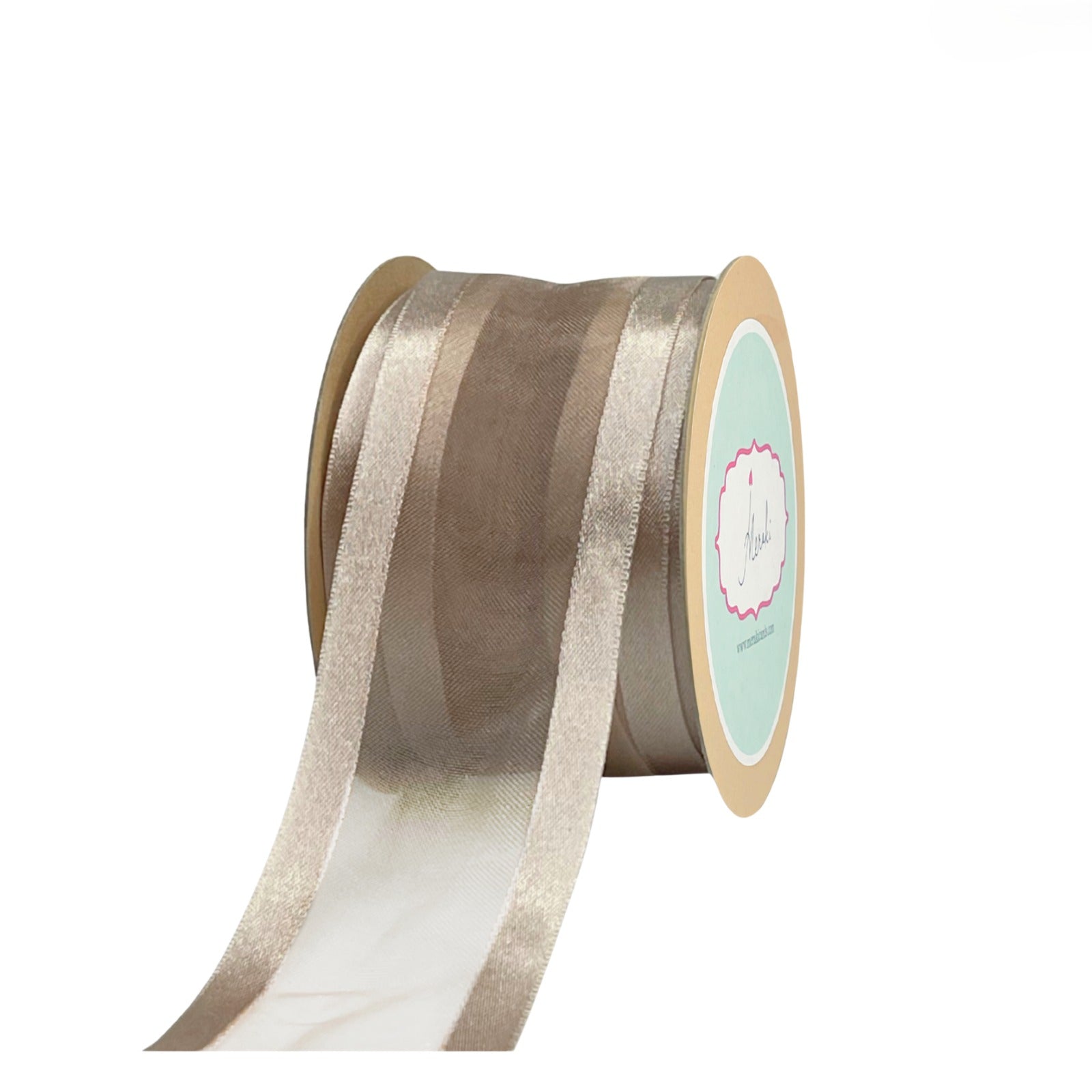Sheer Ribbon With Satin Edge