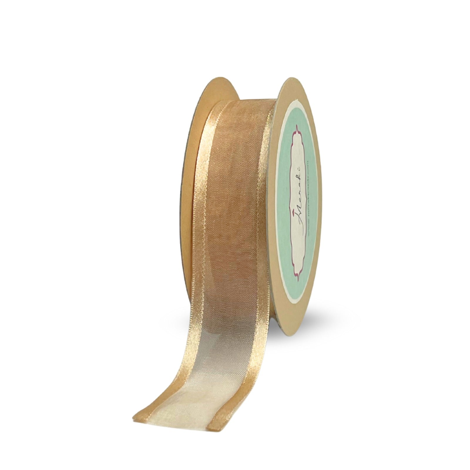 Sheer Ribbon With Satin Edge