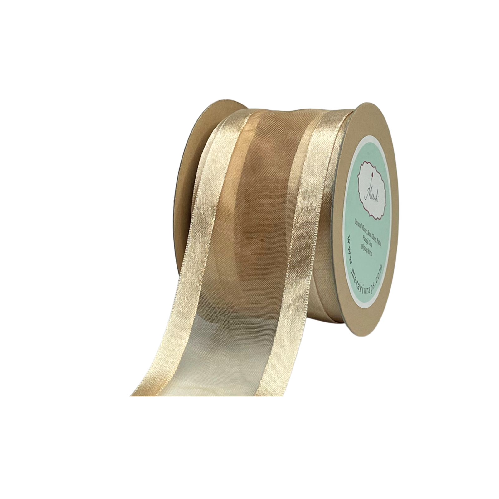 Sheer Ribbon With Satin Edge