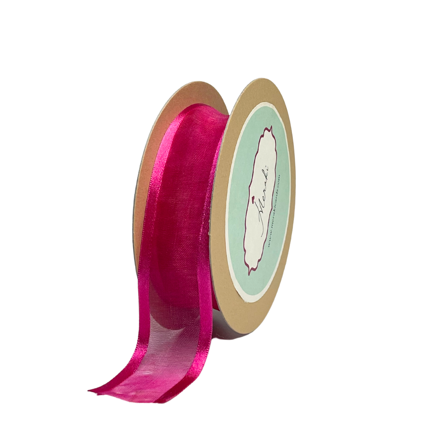 Sheer Ribbon With Satin Edge