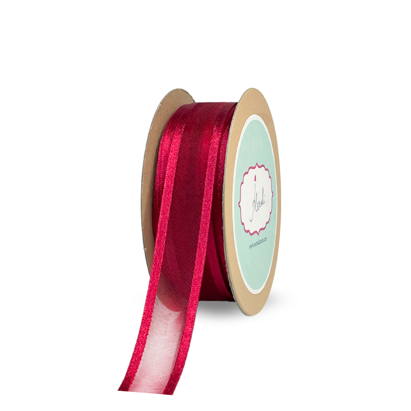Sheer Ribbon With Satin Edge