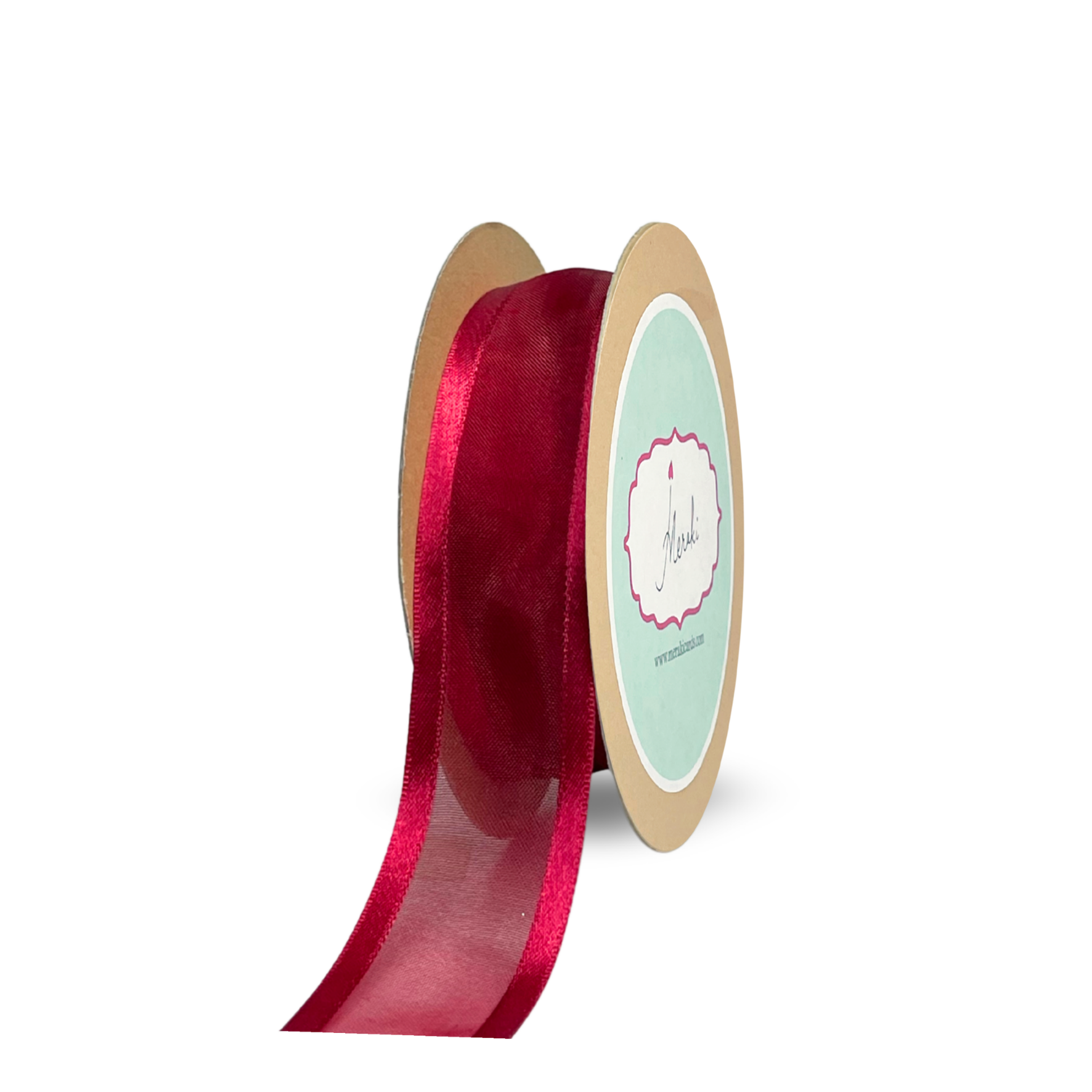 Sheer Ribbon With Satin Edge