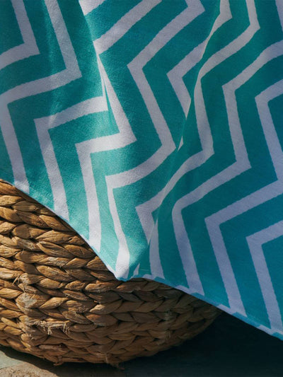 Chevron Cotton Hammam Terry XL Bath Towel