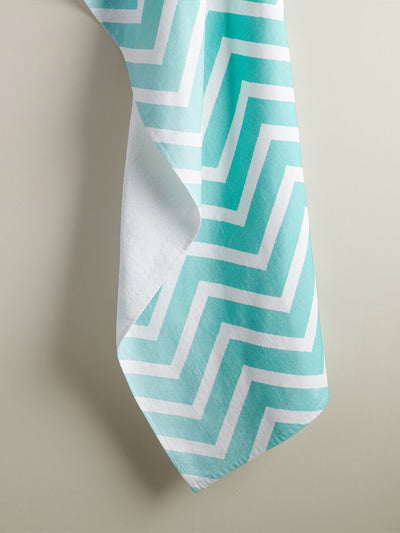 Chevron Cotton Hammam Terry XL Bath Towel