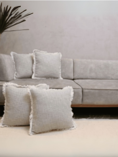 Serene Tufted Fringe Cushion Cover - Set of 5