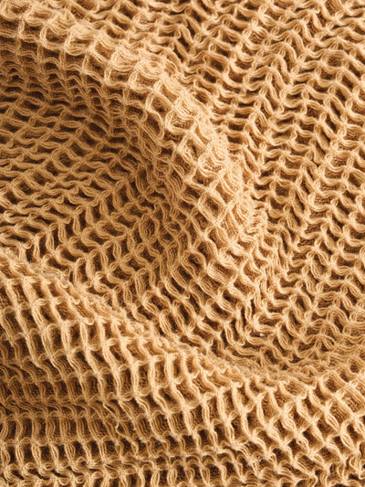 Sea Sponge Cotton Waffle Throw