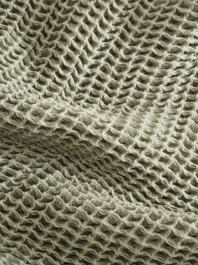 Sea Sponge Cotton Waffle Throw