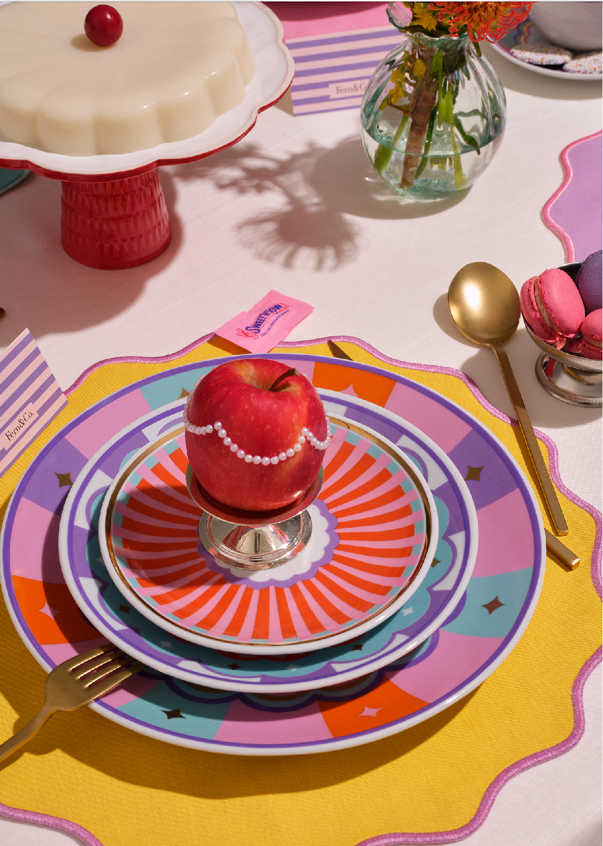 Circus Dessert Plate (Set of 4)