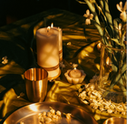 Set of 5 - Lotus Tealight Holders