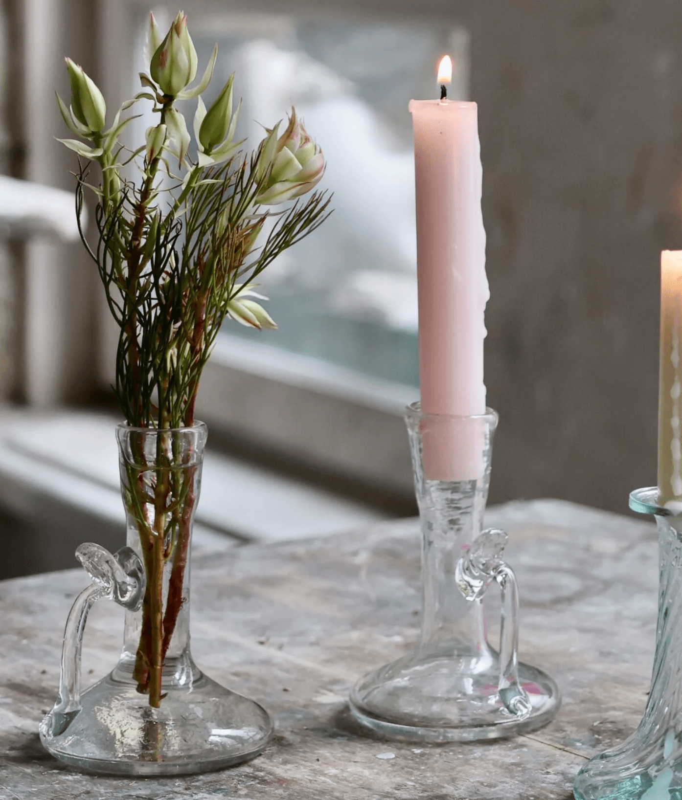 Bougeoir Transparent