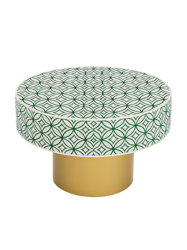 Inlay Round Coffee Table