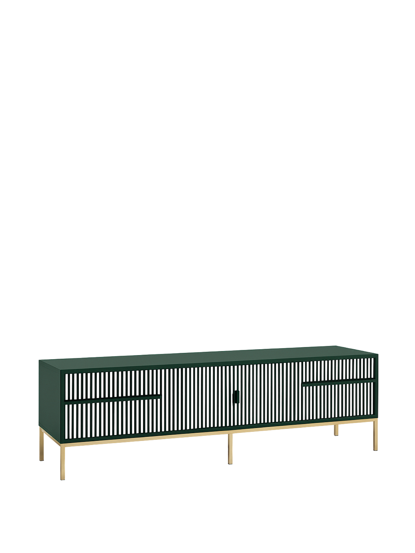 Inlay Media Unit with Drawers - Waterfall