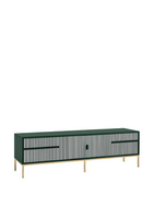 Inlay Media Unit with Drawers - Waterfall