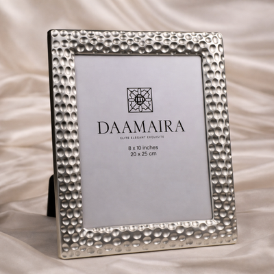 Silver dimple photo frame (20 x 25 cm)