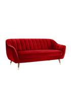 Luxury Velvet Upholstered Sofa