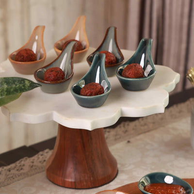 Spoon Ceramic Server