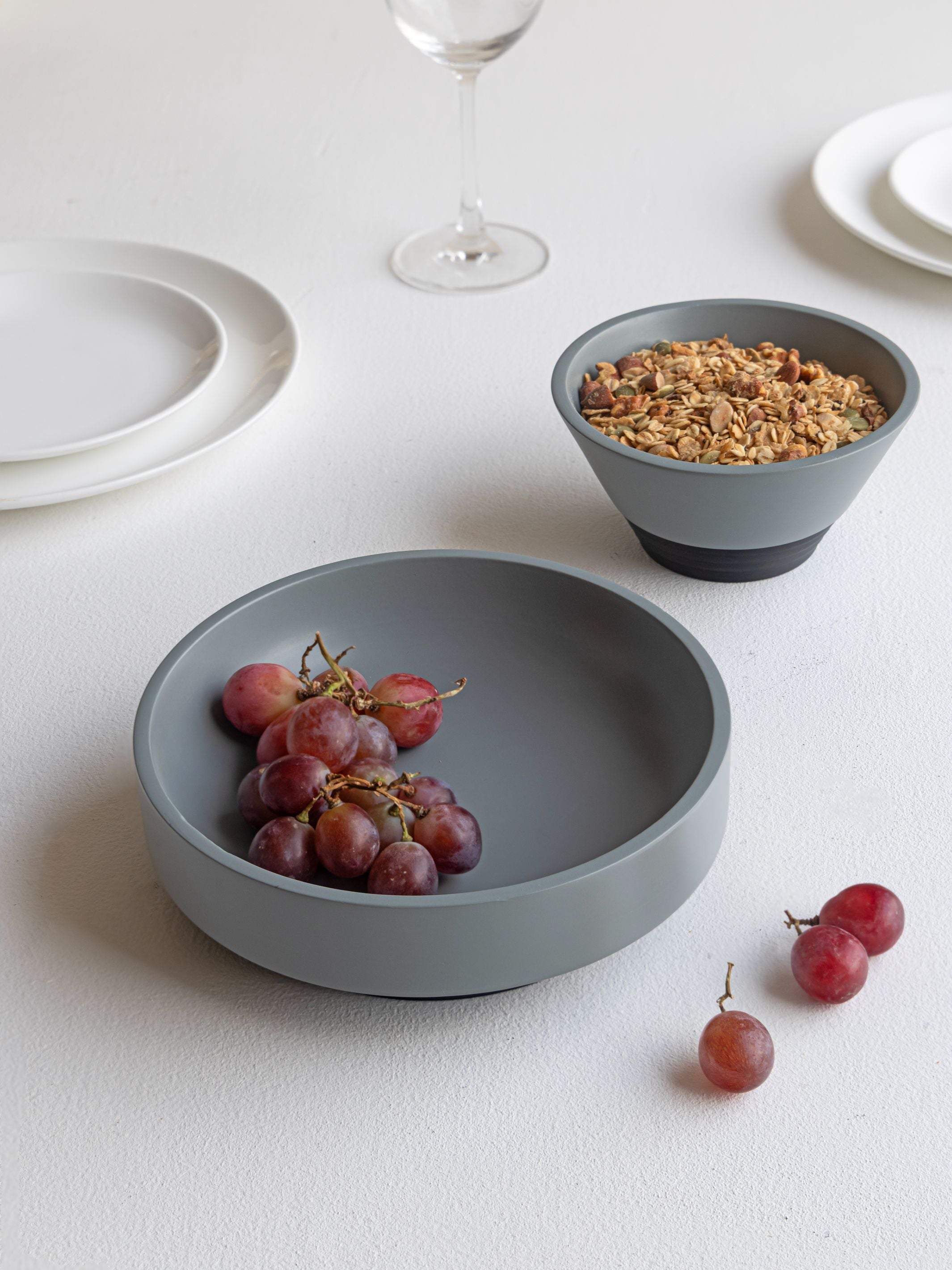 Step Bowl - S (Grey)