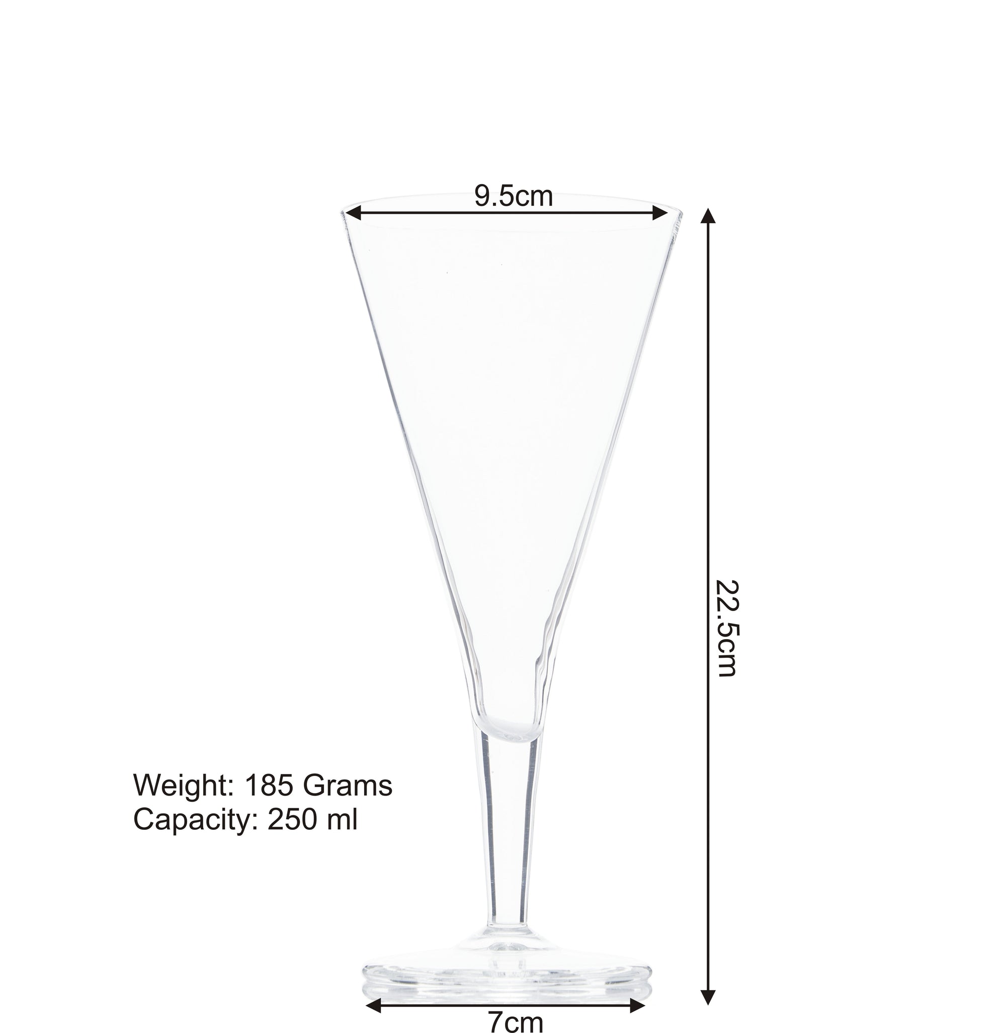 Swiss Hotshot Designer Glass | 250ml | Set of 2,4,6