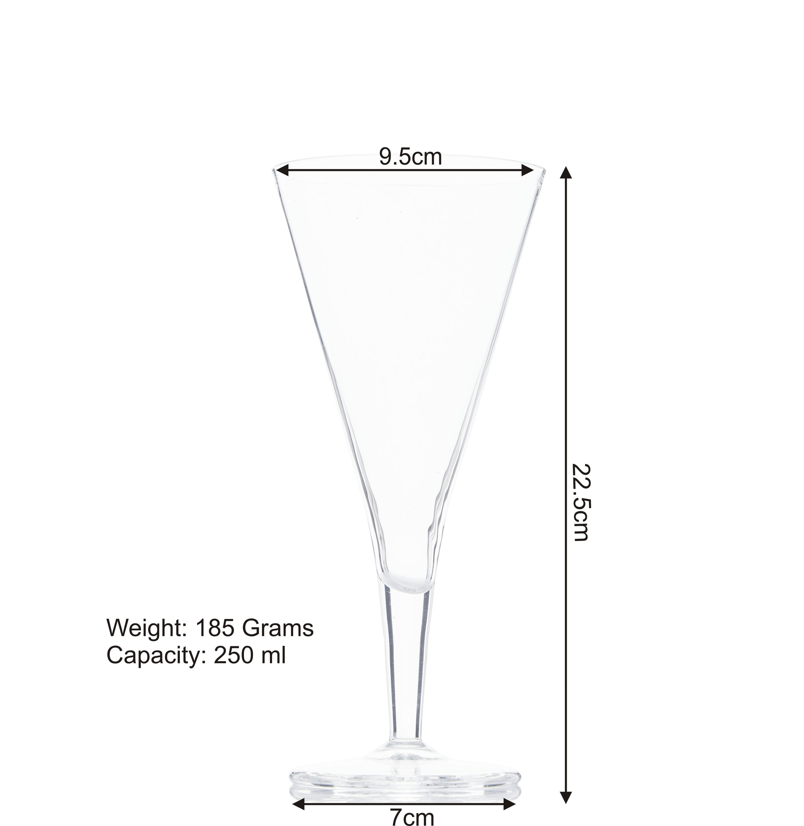 Swiss Hotshot Designer Glass | 250ml | Set of 2,4,6