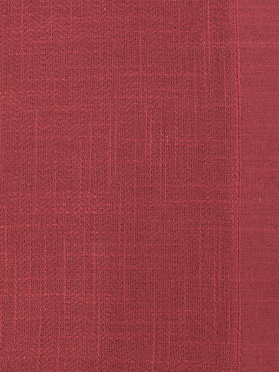 Herringbone 1 Table Cover - (Maroon) - Large