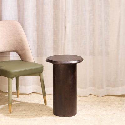Medium Raw Wood Table - Brown