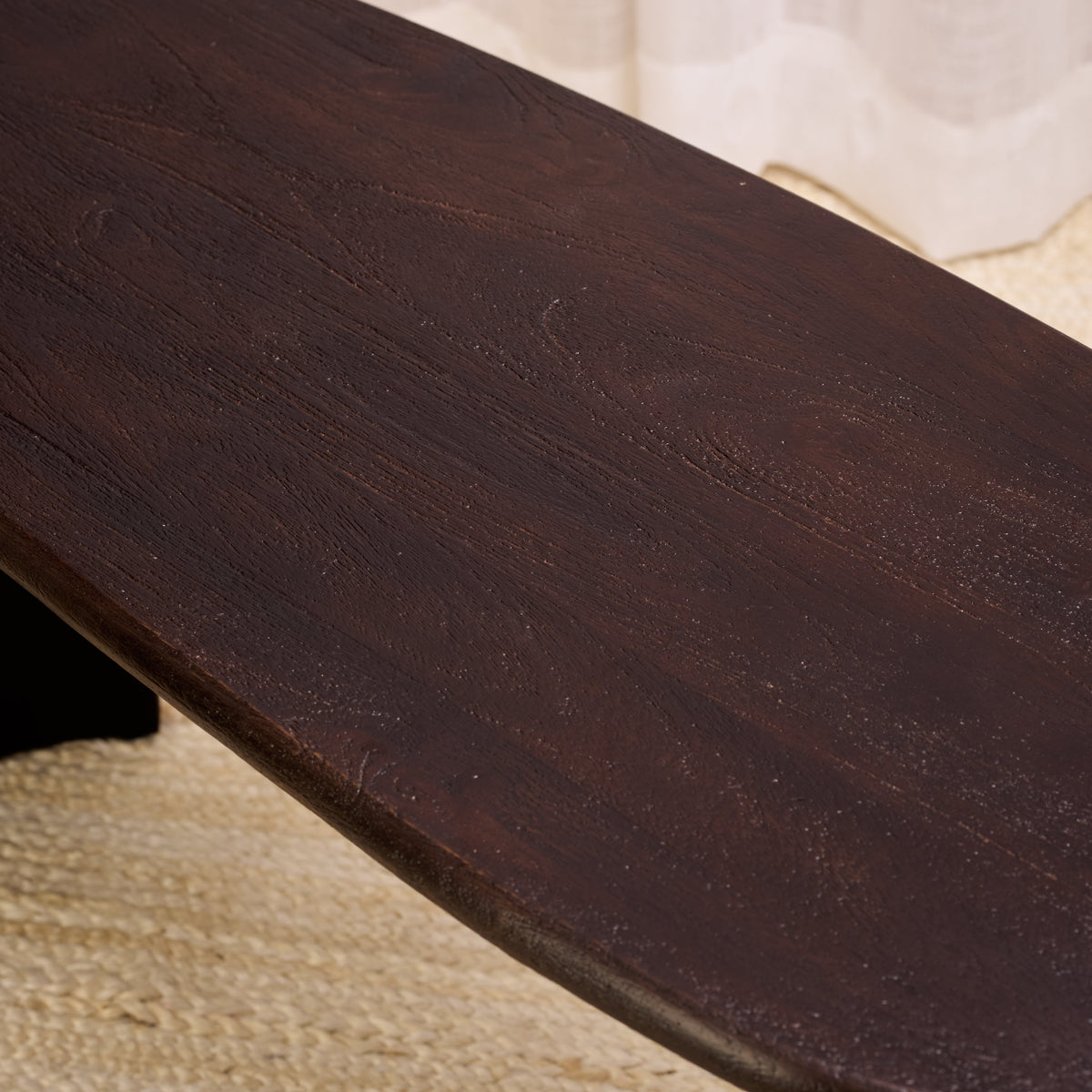 Brown Ozzy Wooden Bench/Centre Table