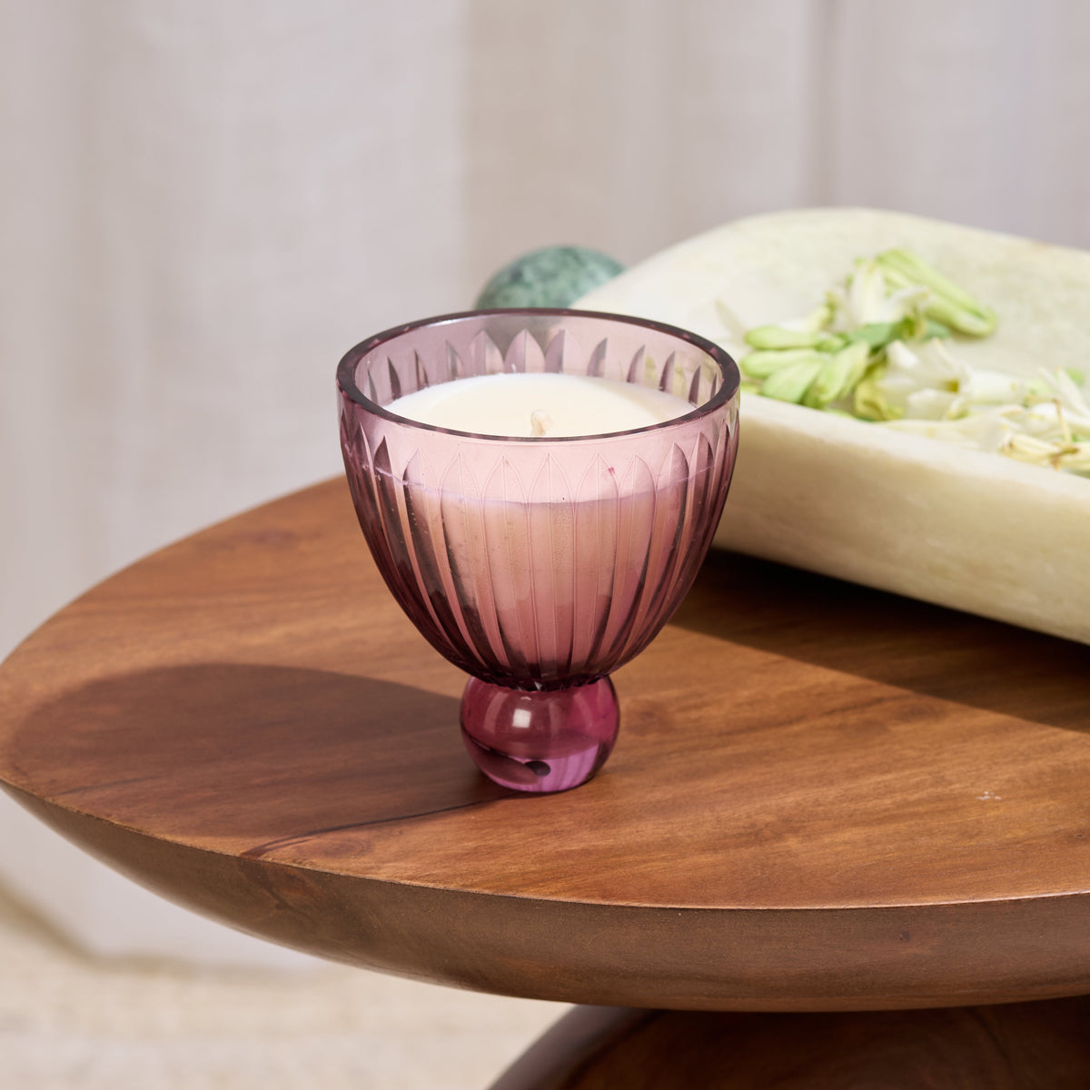 Amethyst Vase Candle  - Lavender