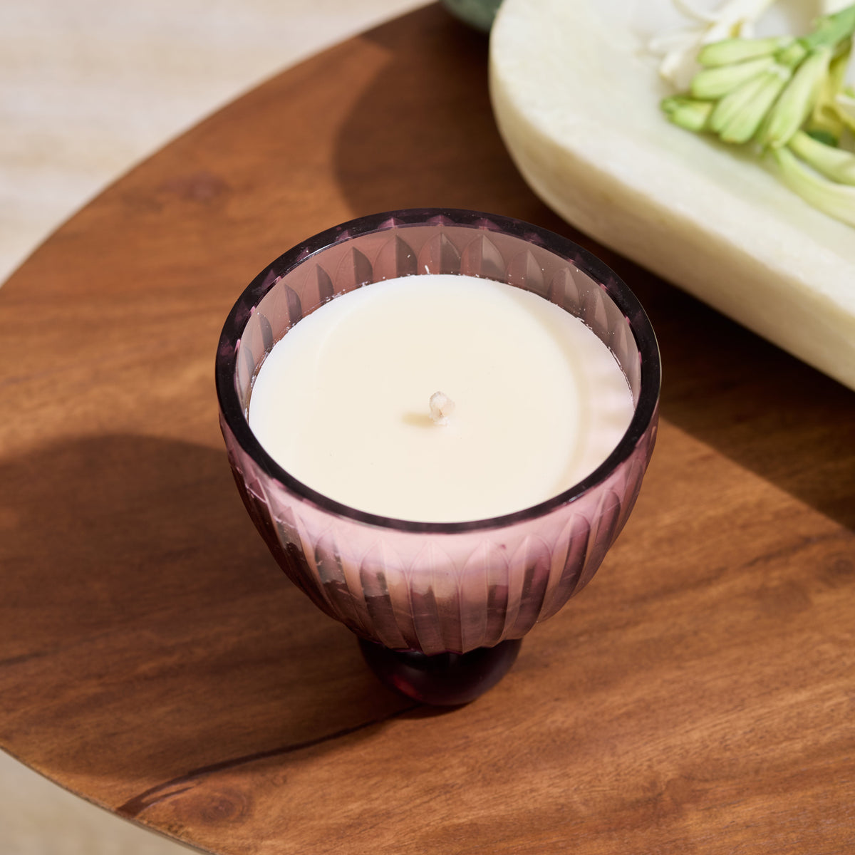 Amethyst Vase Candle  - Lavender