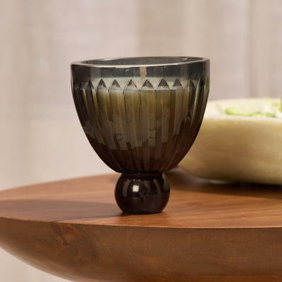 Smoky Vase Candle - Oudh