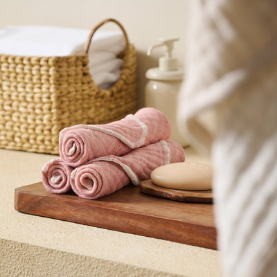 Terracota | Cotton | Gauze | Face Towel