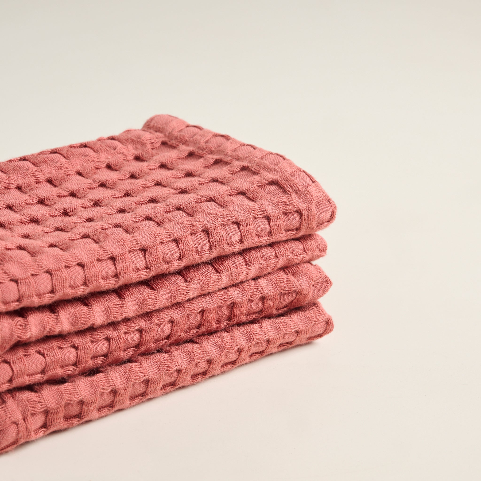 Terracota | Cotton Bamboo | Waffle | Face Towel
