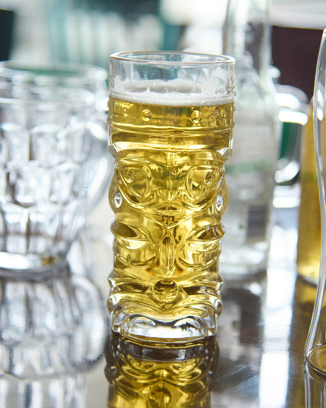 Tiki Beer Glass | Set of 6
