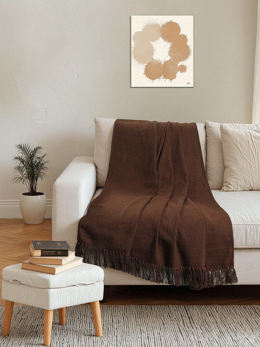 Amodini Throw (Brown)